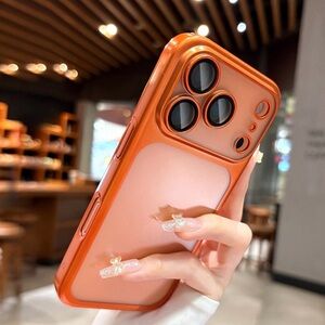 NEW iPHONE 17 PRO Orange OR BLUE Protective Phone Case